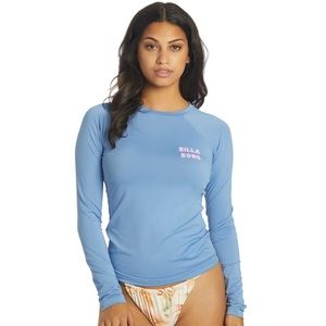 NWOT Billabong Sol Searcher Long Sleeve Rashguard Top Small Surfside